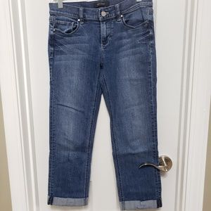 White House Black Market Slim Crop Jeans